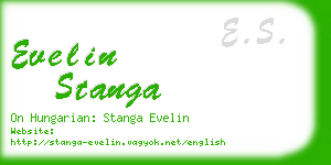 evelin stanga business card